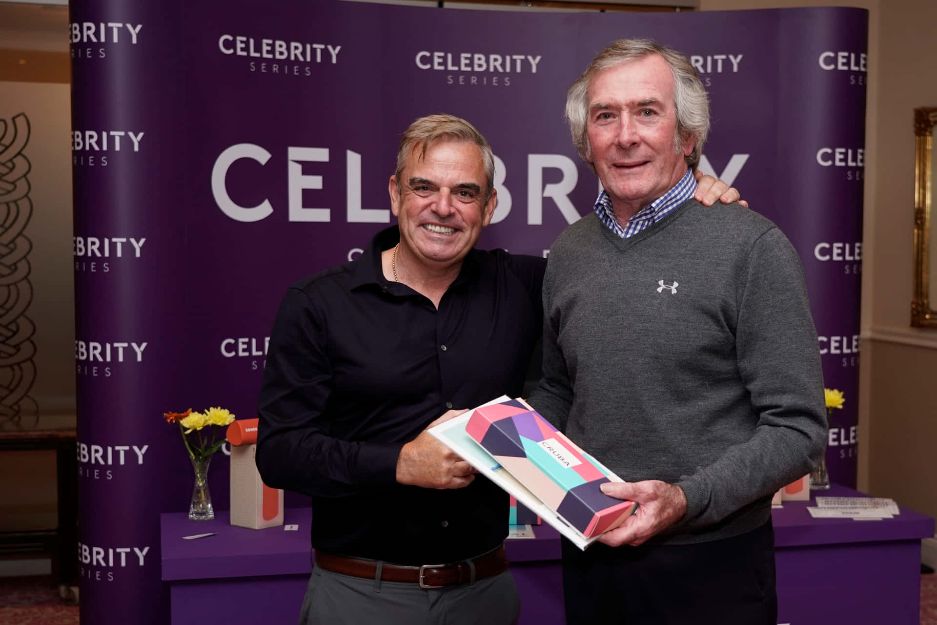 Pat Jennings In Irish Legends Mcginley Foundation Background