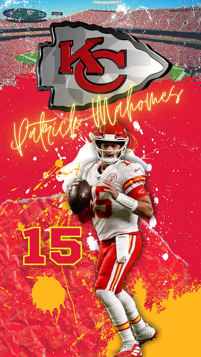 Pat Mahomes Dials Up A Big Win With His Smartphone Background