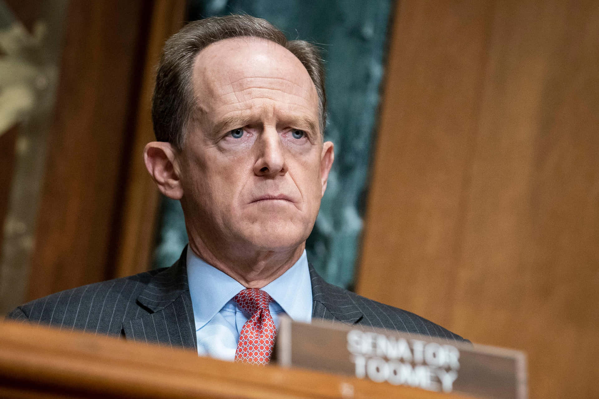 Pat Toomey Sitting In Committee