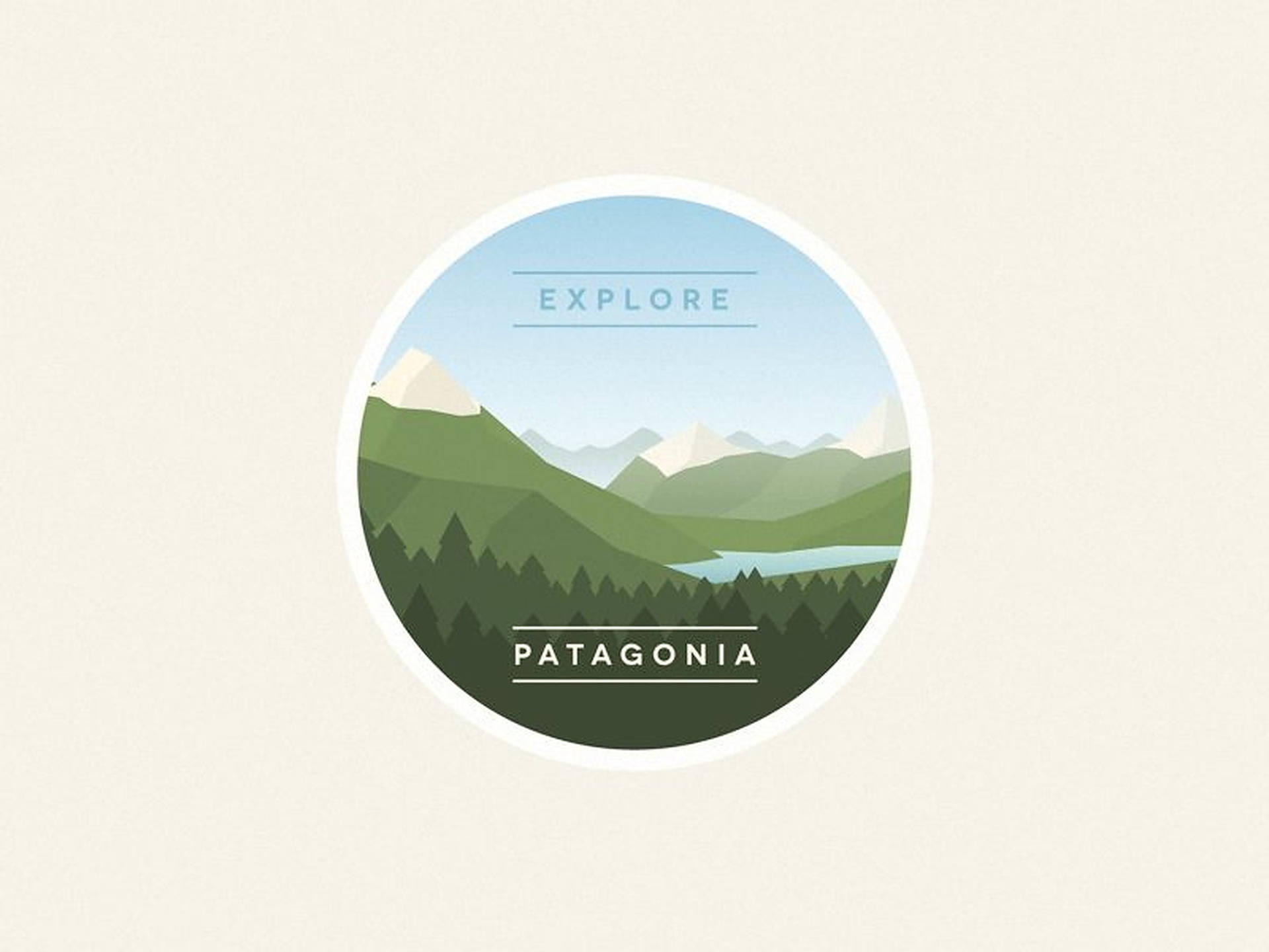Patagonia Explore Logo Background