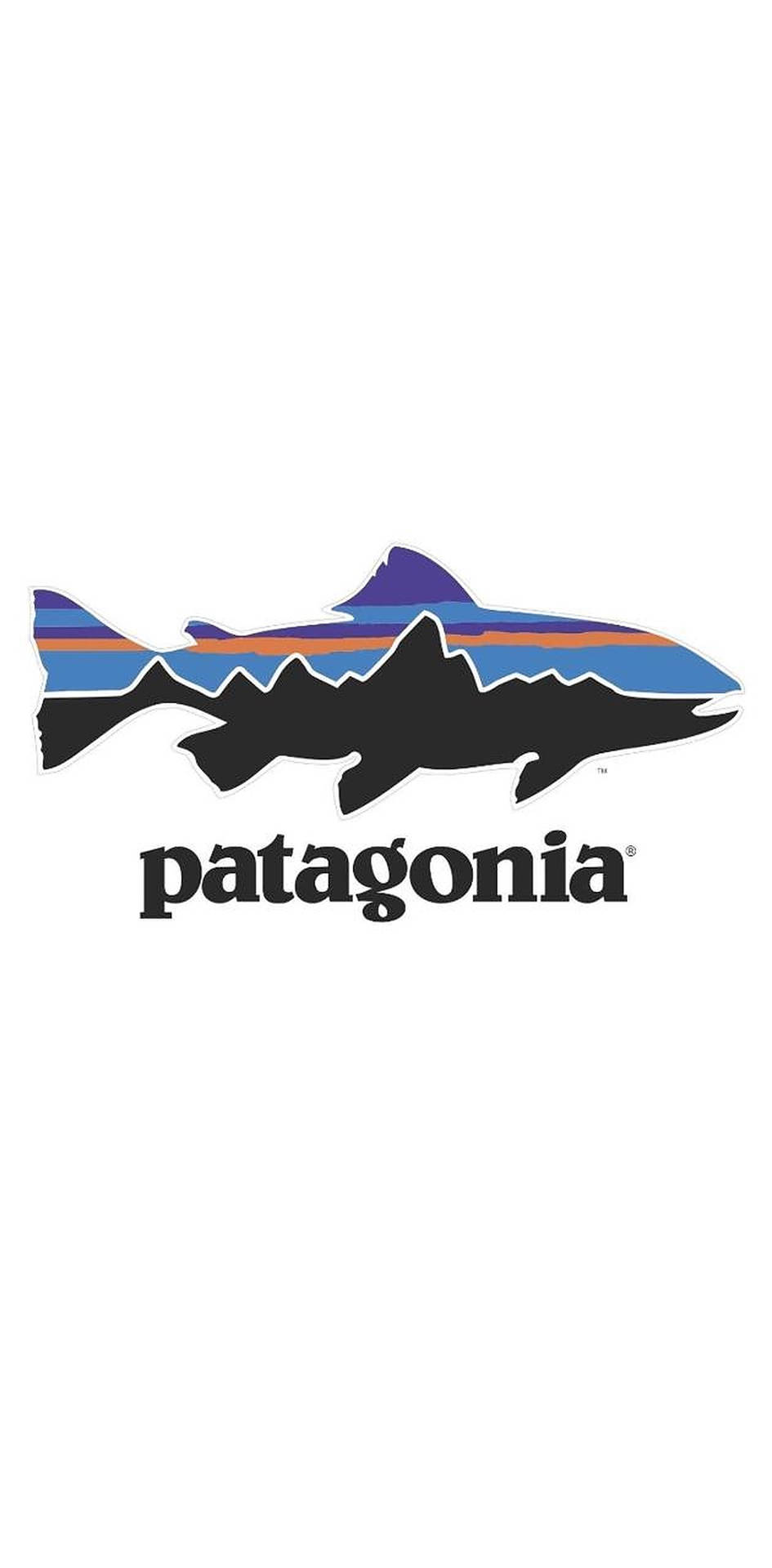 Patagonia Fish Logo Background