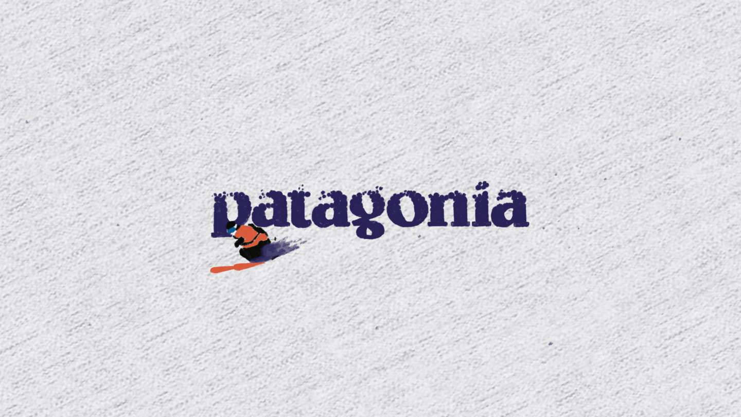 Patagonia Paint Logo Background