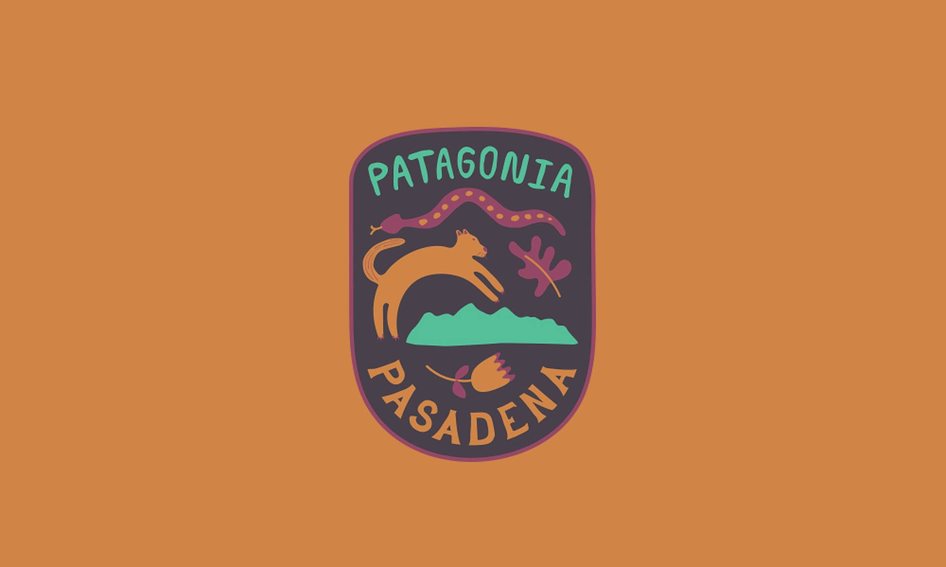 Patagonia Pasadena Logo Background