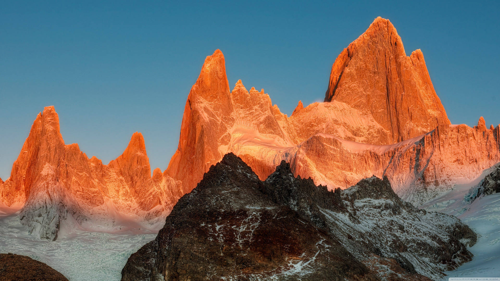 Patagonia Sharp Pointed Tops Background