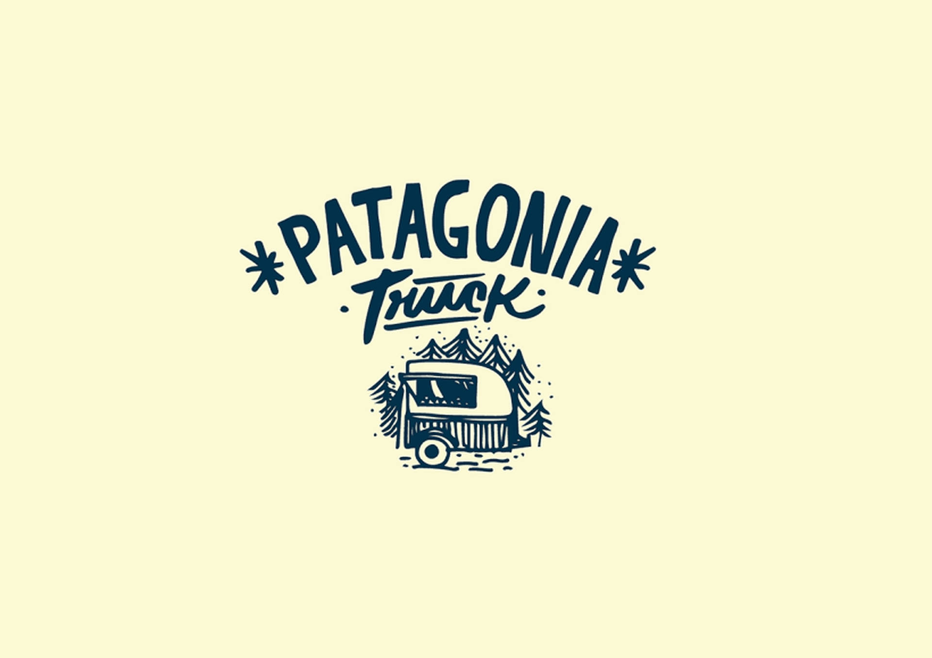 Patagonia Truck Logo Background