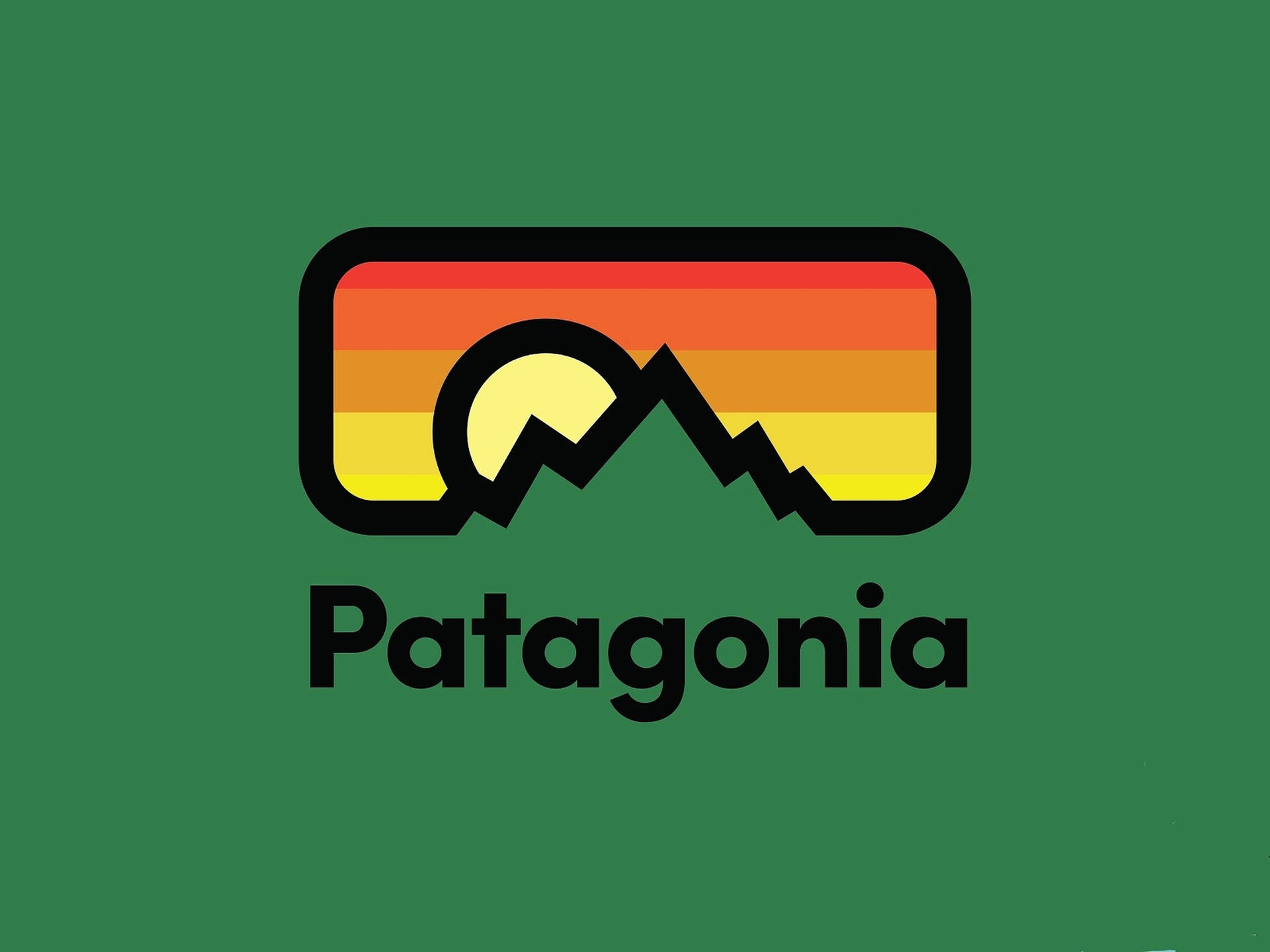 Patagonia Vector Art Logo Background