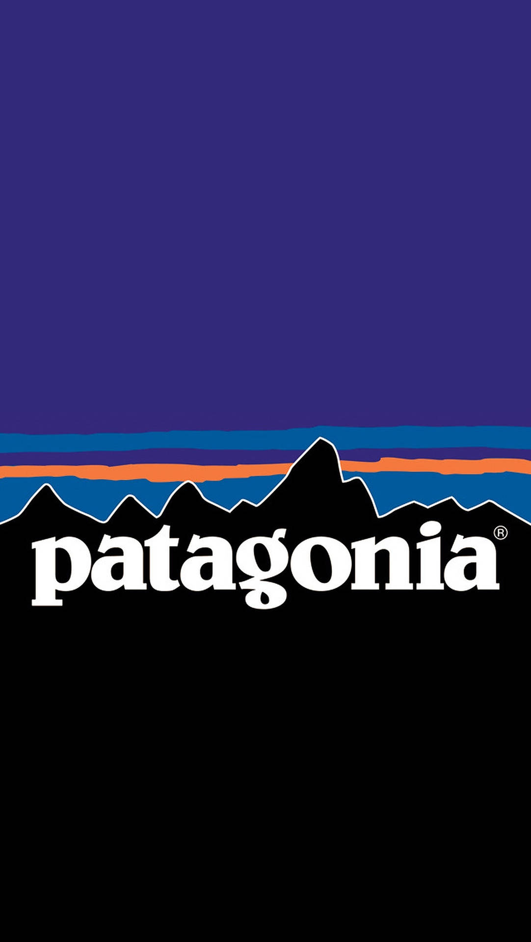 Patagonia Violet Logo Background