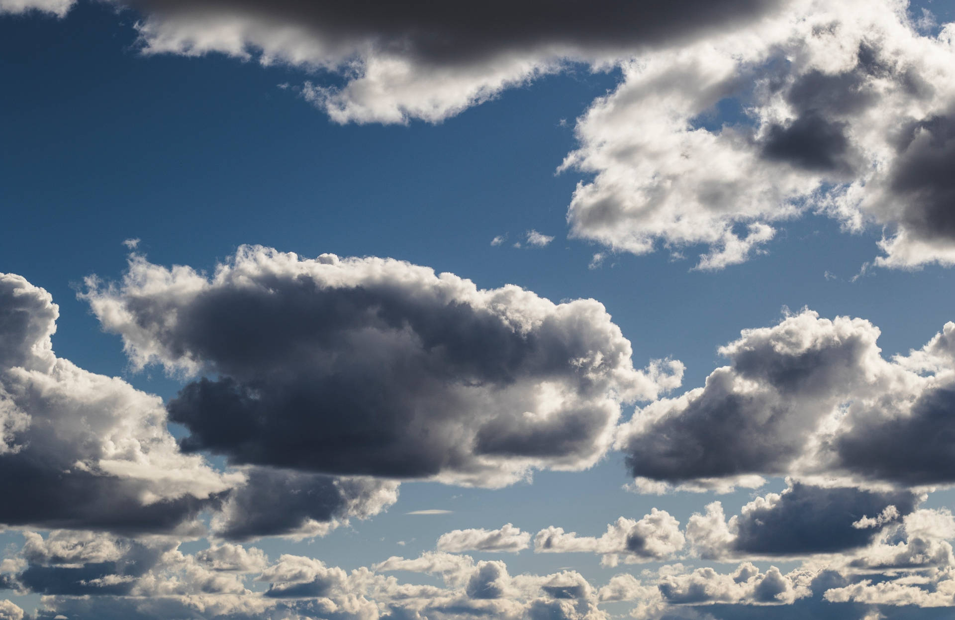 Patch Of Blue Aesthetic Cloud Background