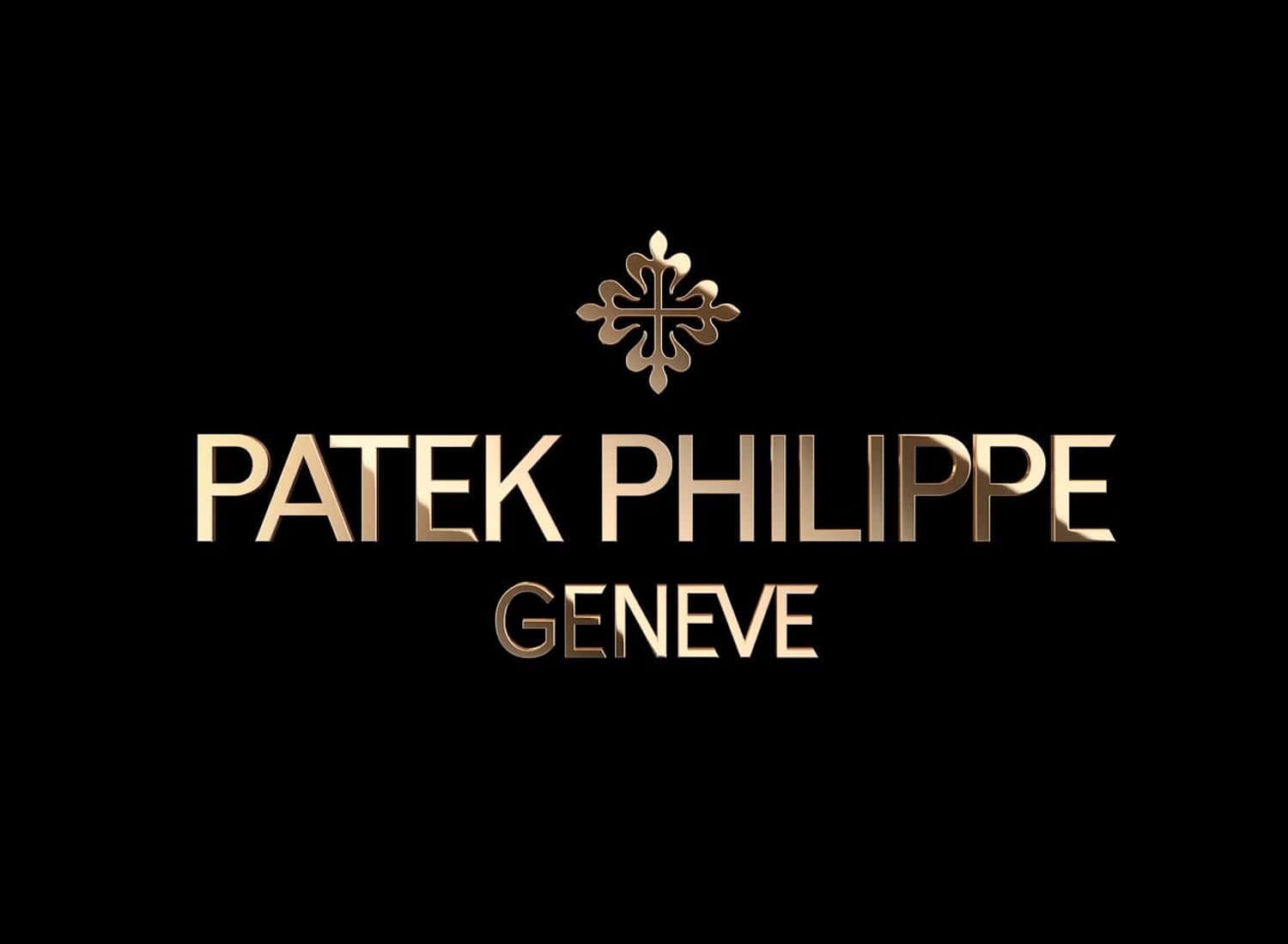 Patek Philippe Logo On Black