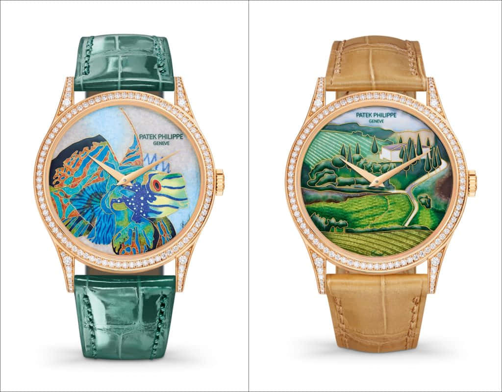 Patek Philippe Painted Watches