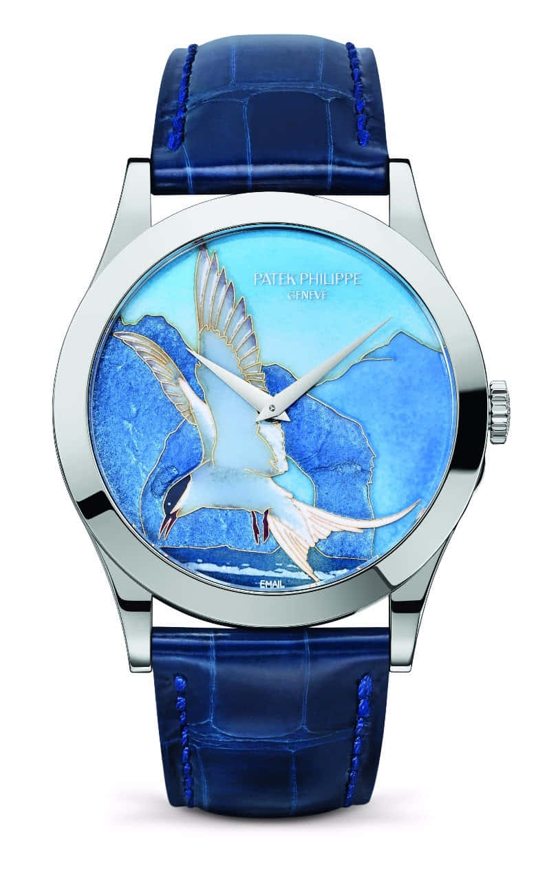 Patek Philippe Rare Handicraft Blue Bird