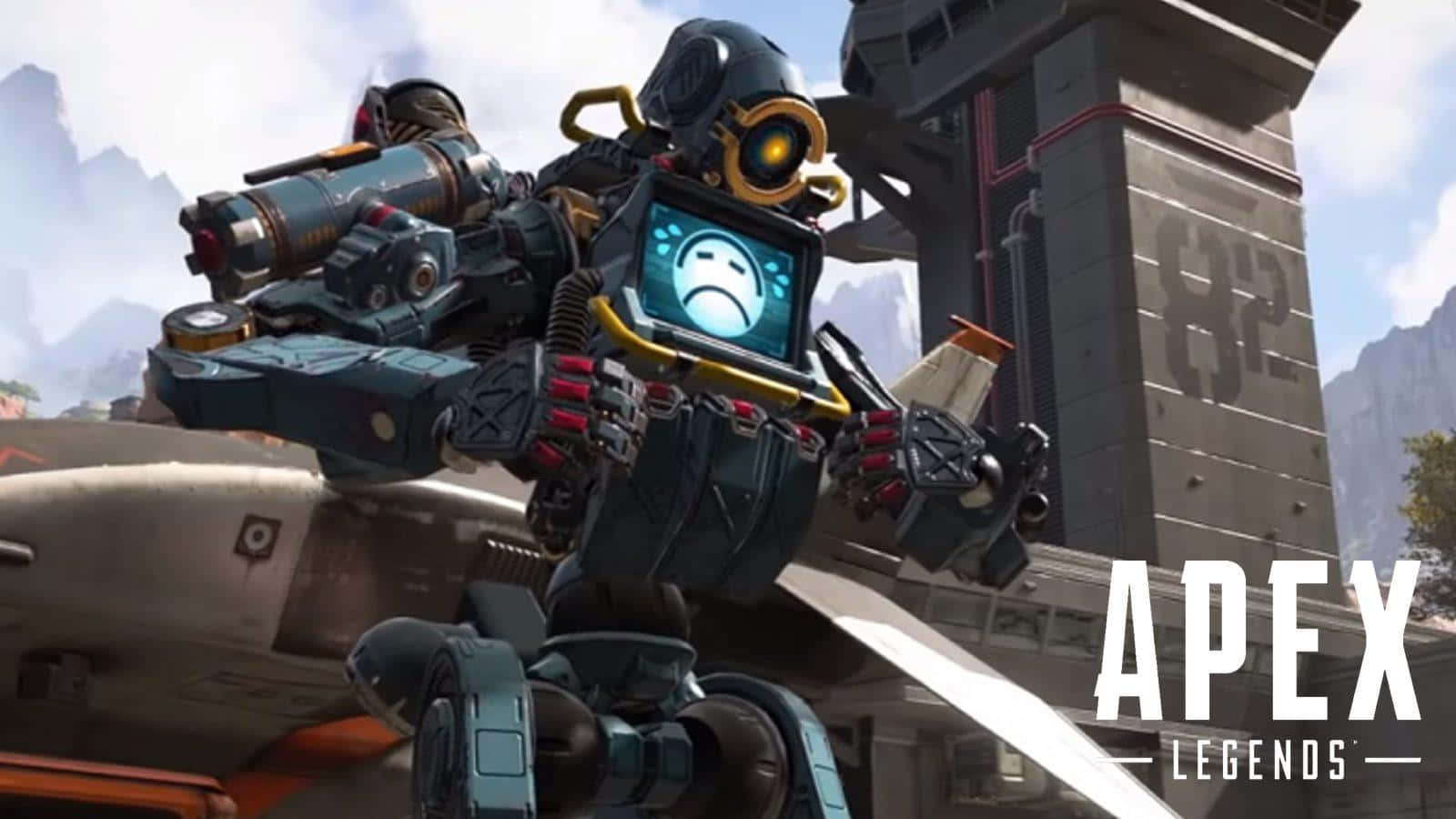 Pathfinder From Apex Legends Ready For Adventure Background