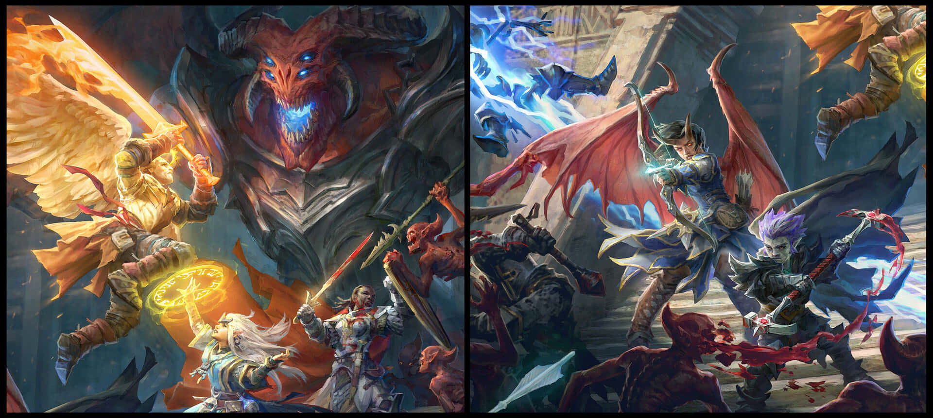 Pathfinder: Wrath Of The Righteous Versus Battle