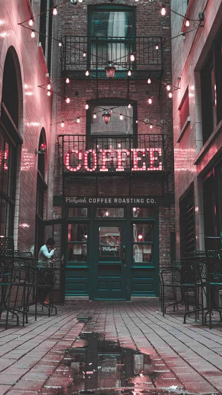 Pathway To Coffee Shop