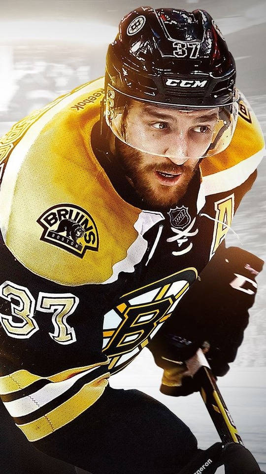 Patrice Bergeron Edited Poster Background