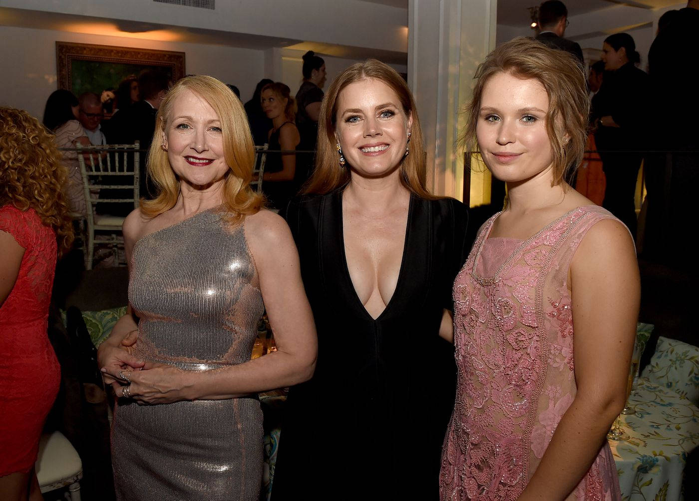 Patricia Clarkson, Amy Adams And Eliza Scanlen Making A Pose Together