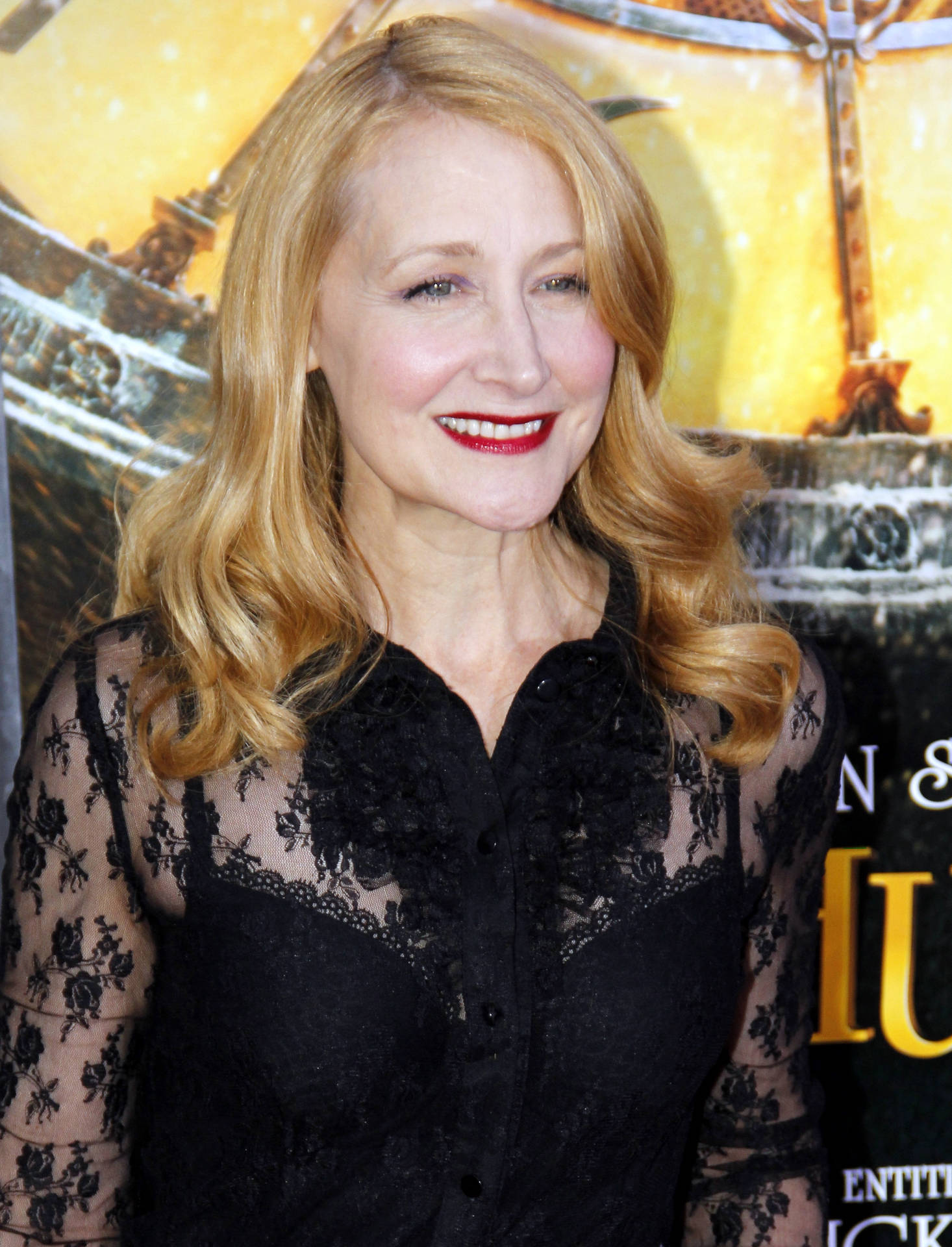 Patricia Clarkson At The Premiere Of Hugo Background