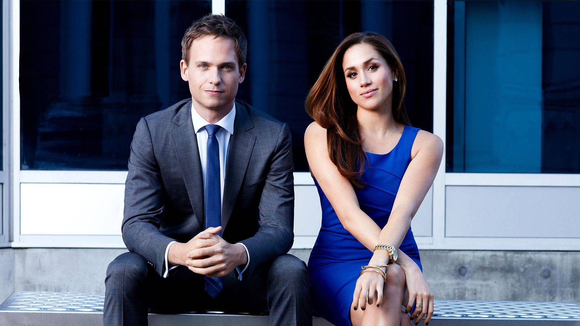 Patrick And Meghan Tv Show Suits Background