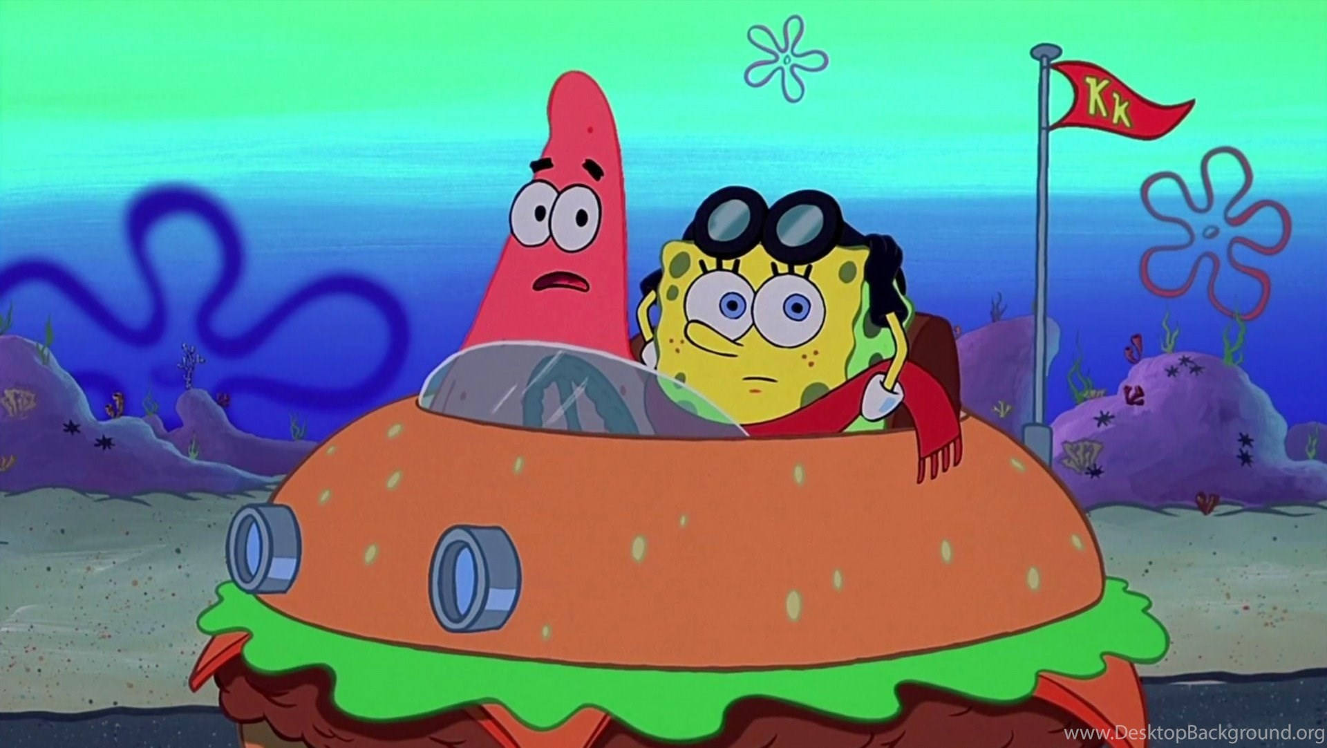 Patrick And Spongebob Cute Laptop