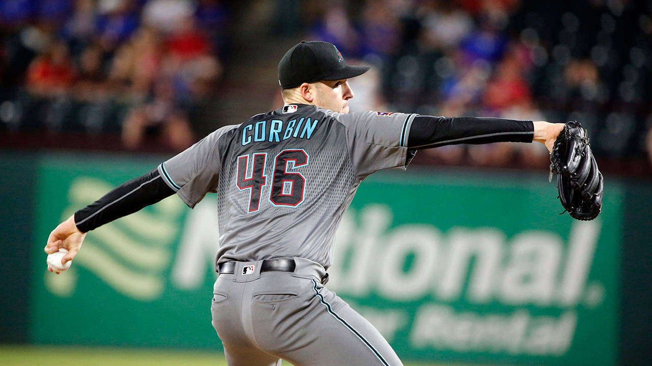 Patrick Corbin Arms Stretched Background