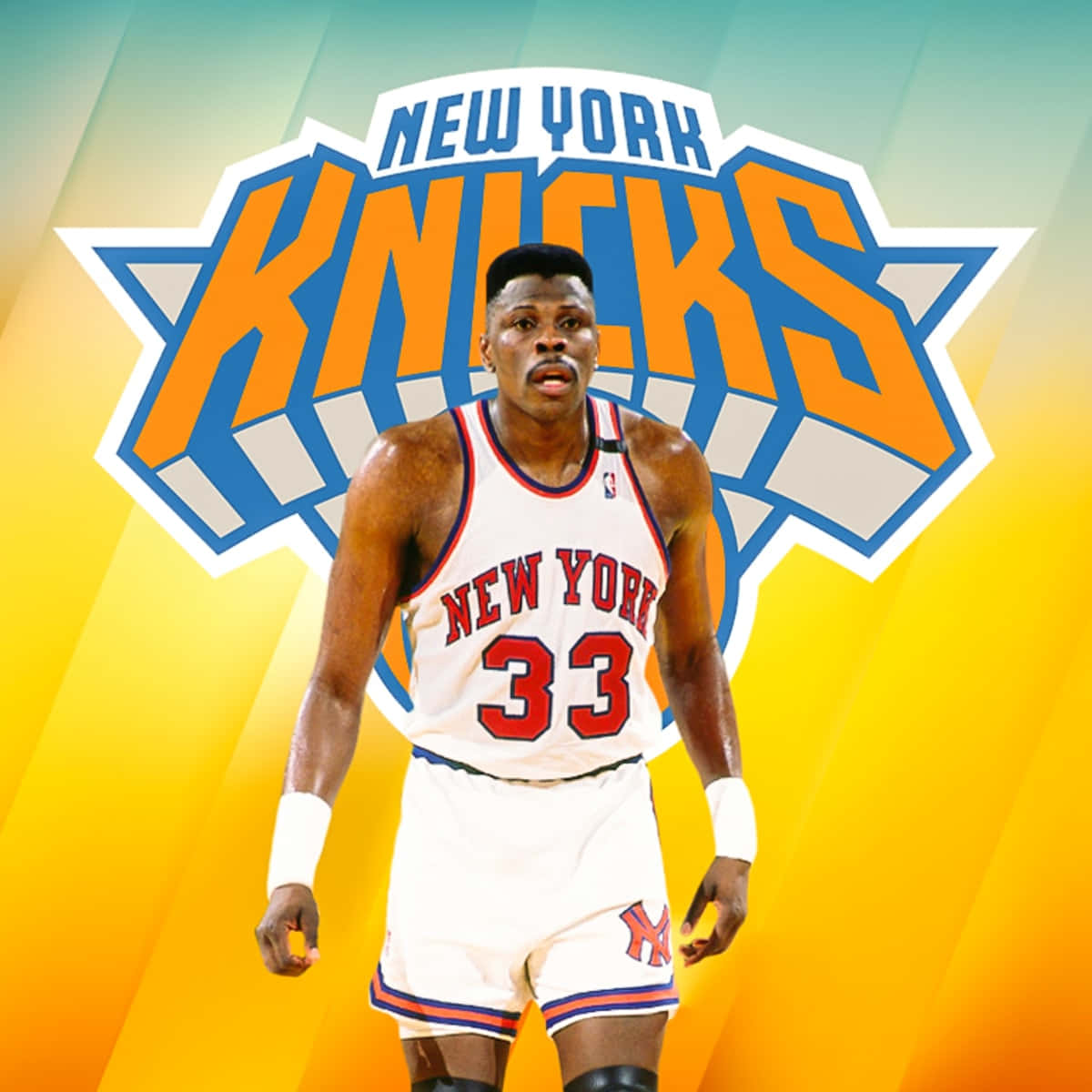 Patrick Ewing New York Knicks Fanart Background