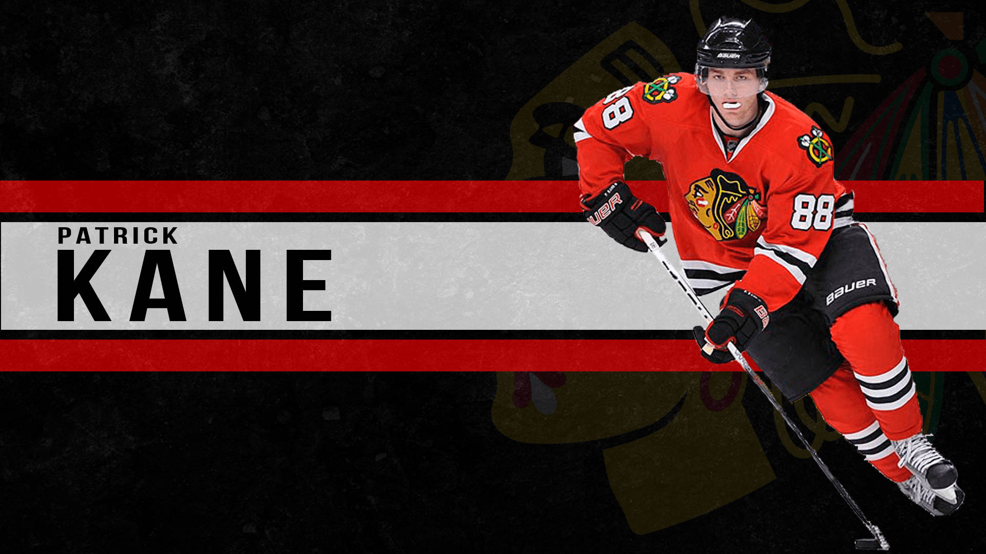 Patrick Kane Chicago Blackhawks Forward Fan Art Background