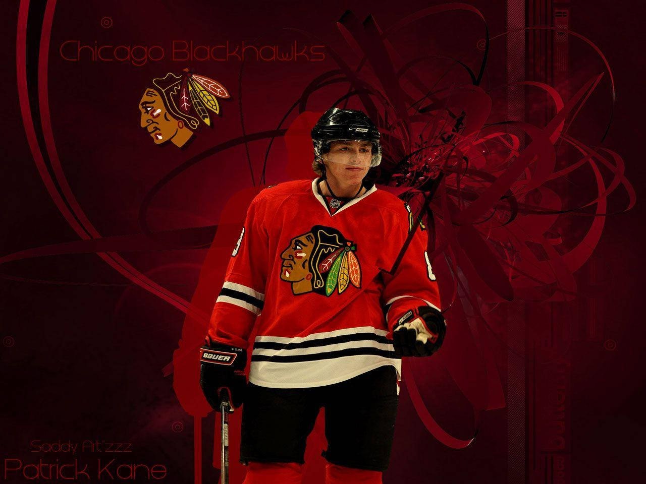 Patrick Kane Red Chicago Blackhawks