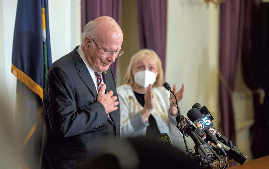 Patrick Leahy Announces Retirement Background