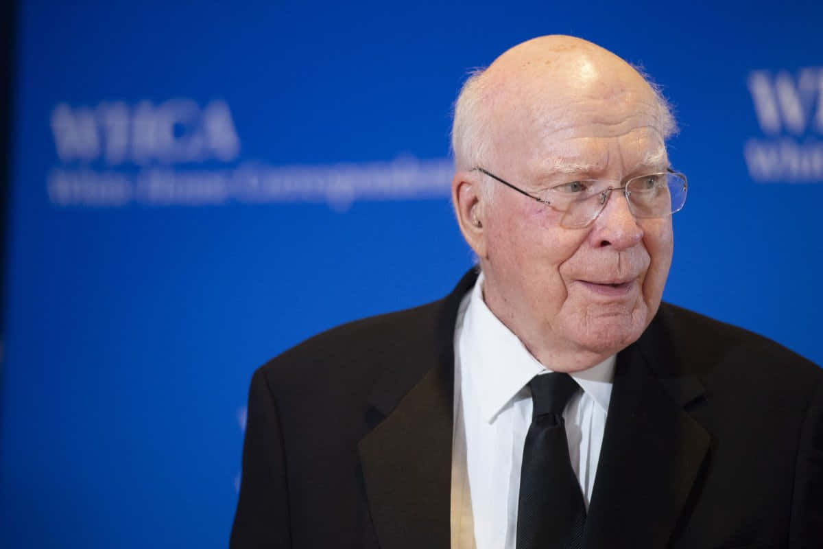 Patrick Leahy Looking Sideways Background