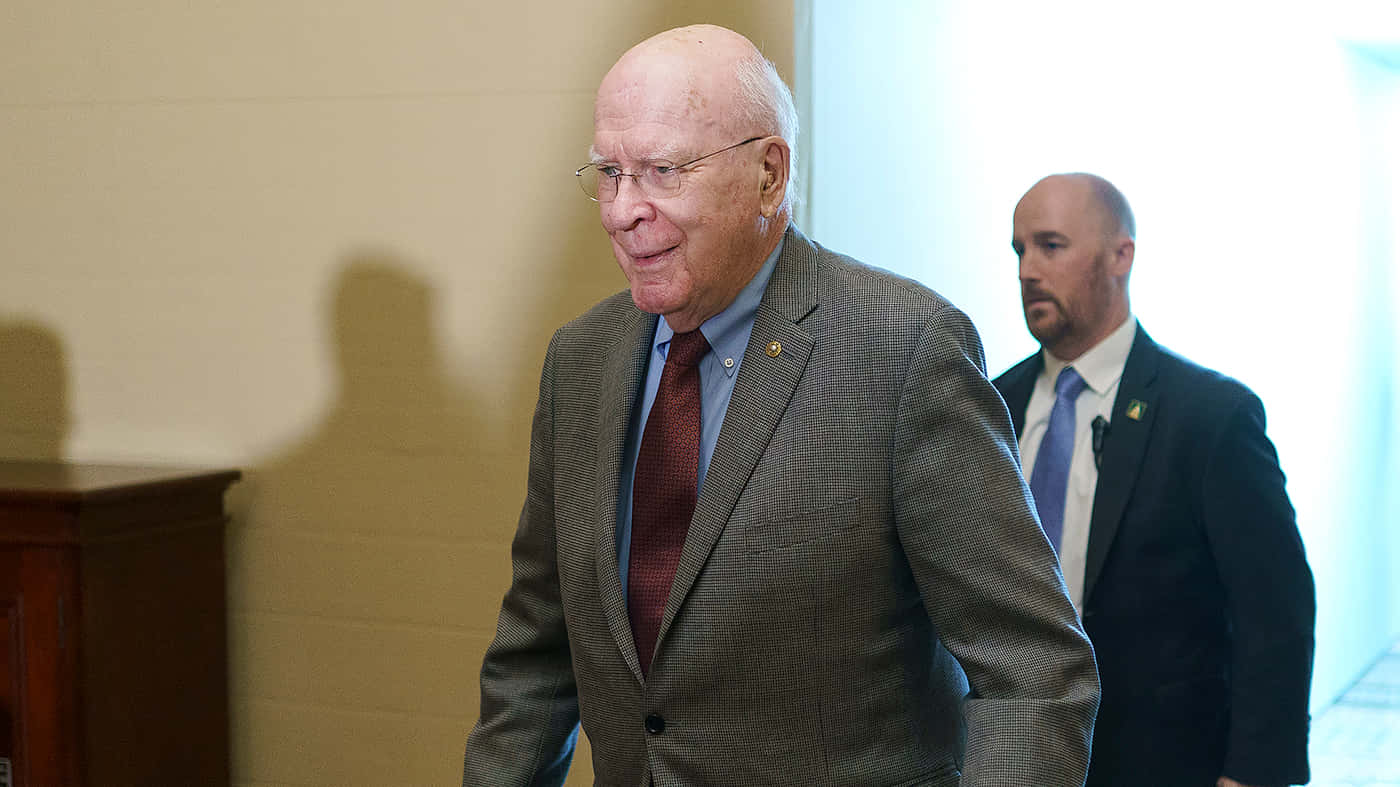 Patrick Leahy Walking Background