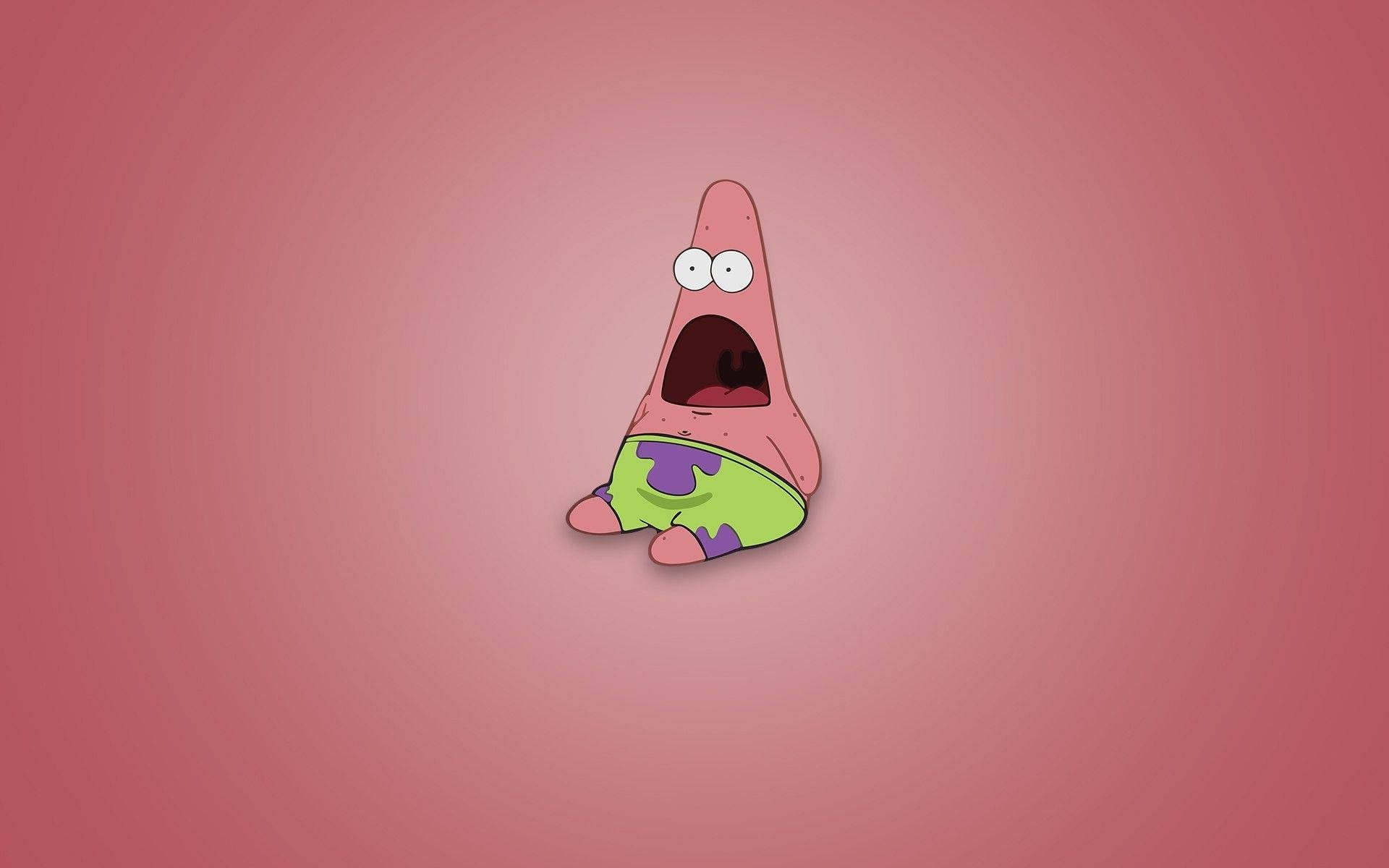 Patrick Making A Funny Face To Bring A Smile To Your Day! Background