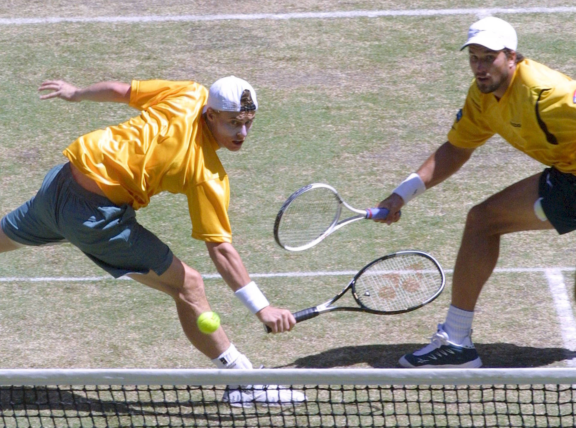 Patrick Rafter And Lleyton Hewitt Background