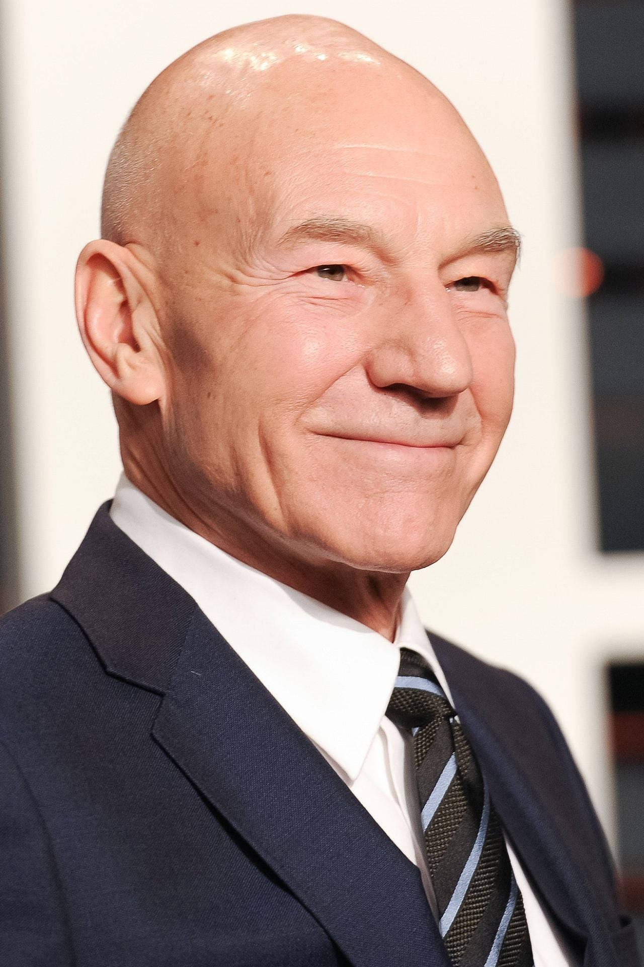 Patrick Stewart Friendly Face Background