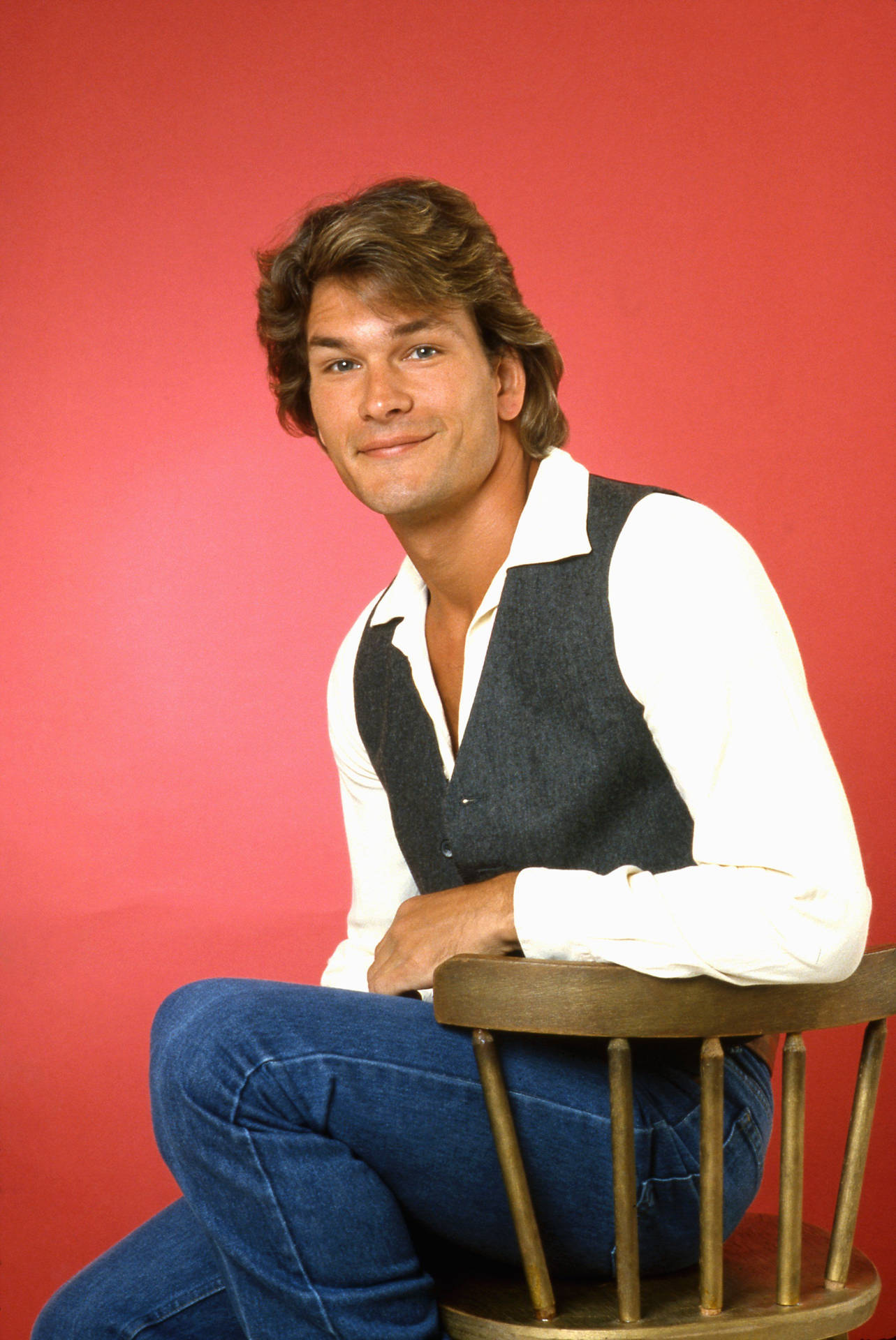 Patrick Swayze Young American Actor Background