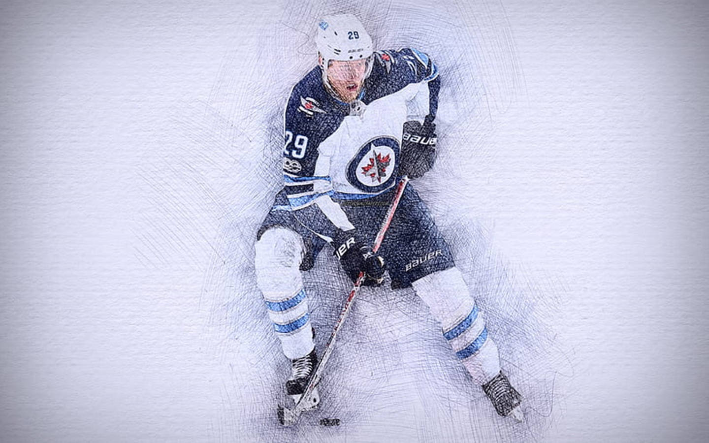 Patrik Laine Digitally Painted Art