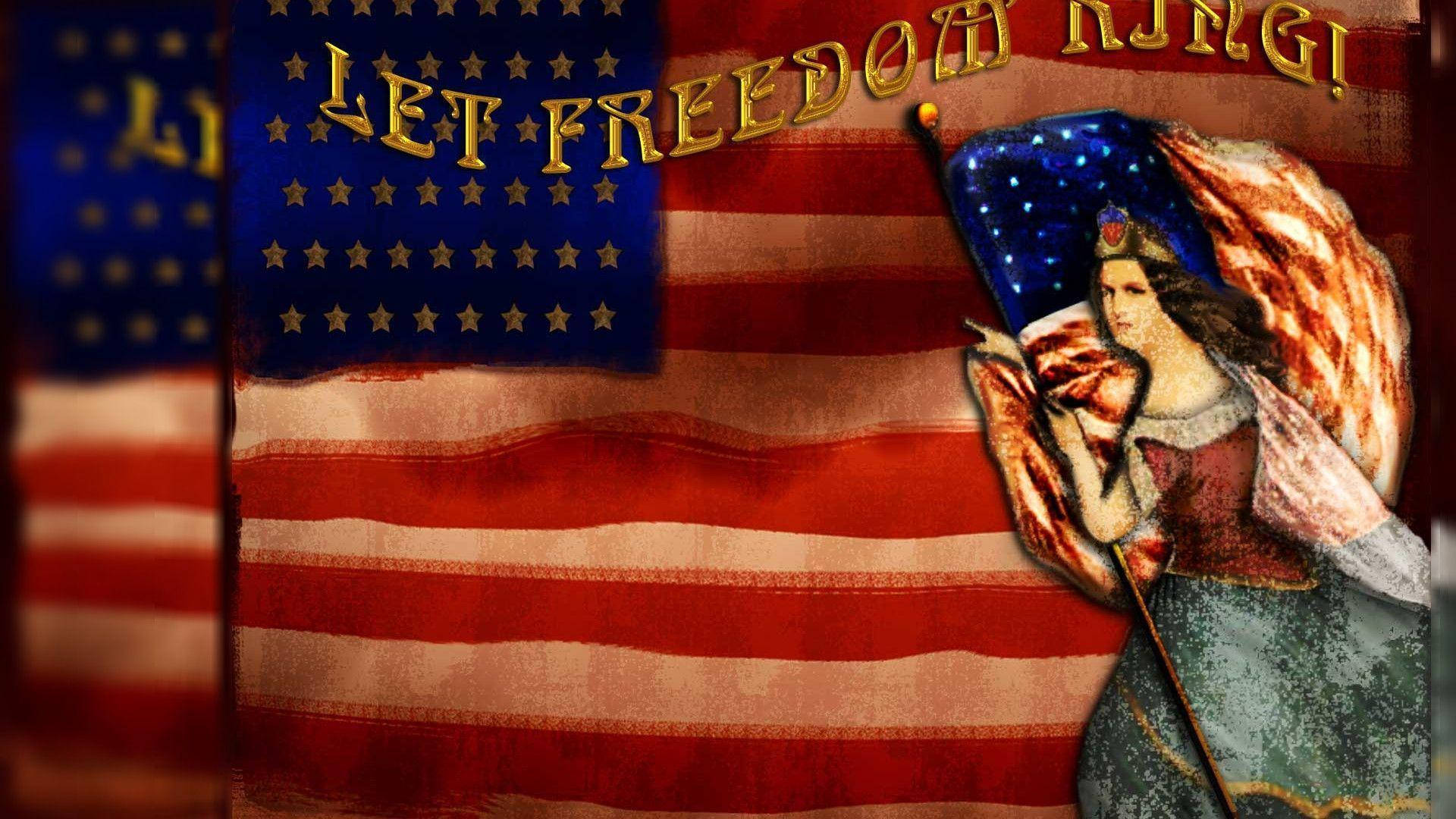 Patriotic And Freedom Background