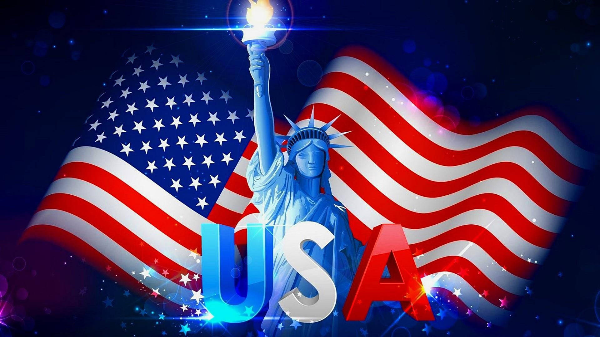 Patriotic Independence Day Usa Background