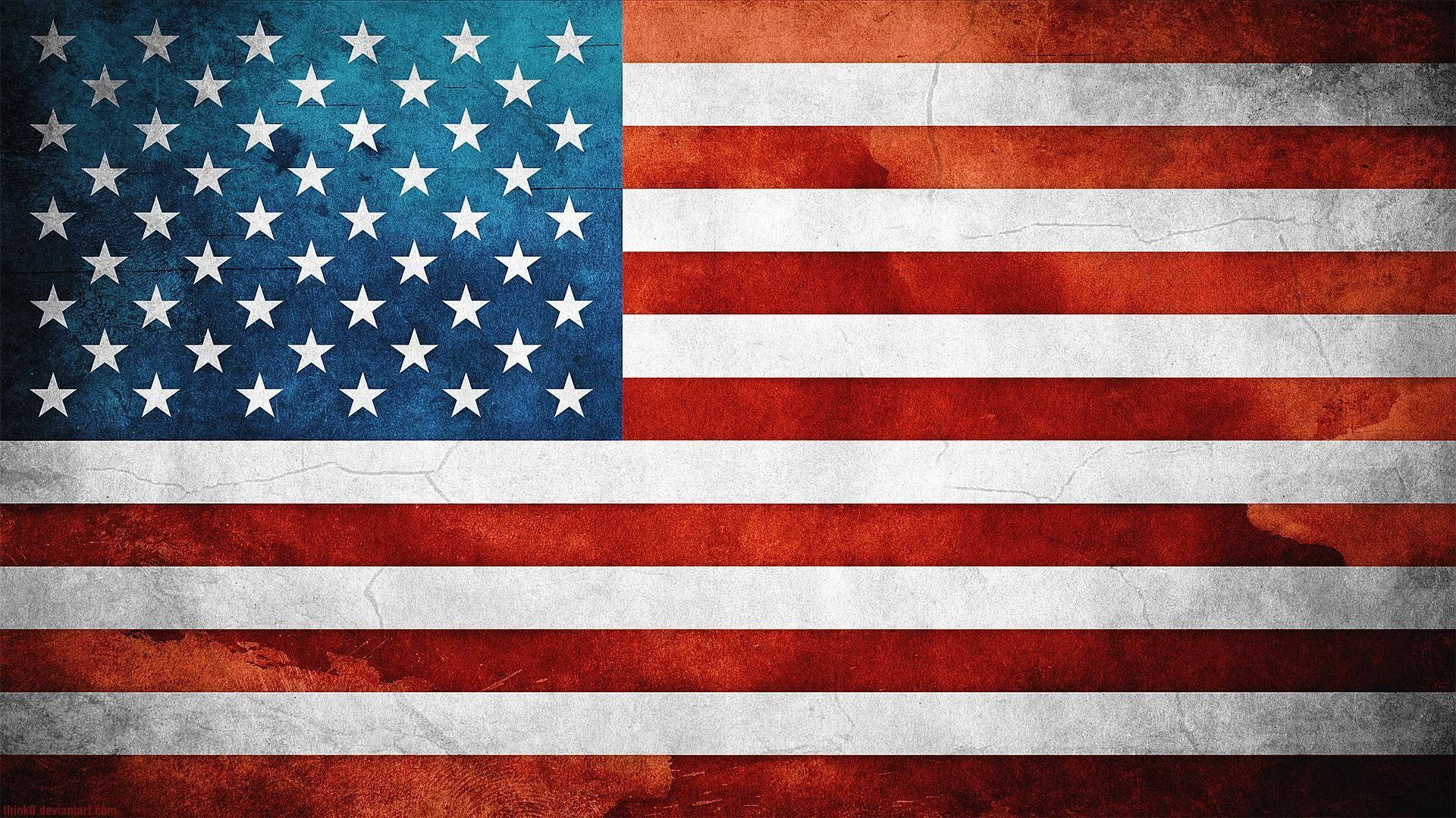 Patriotic Usa Flag Background