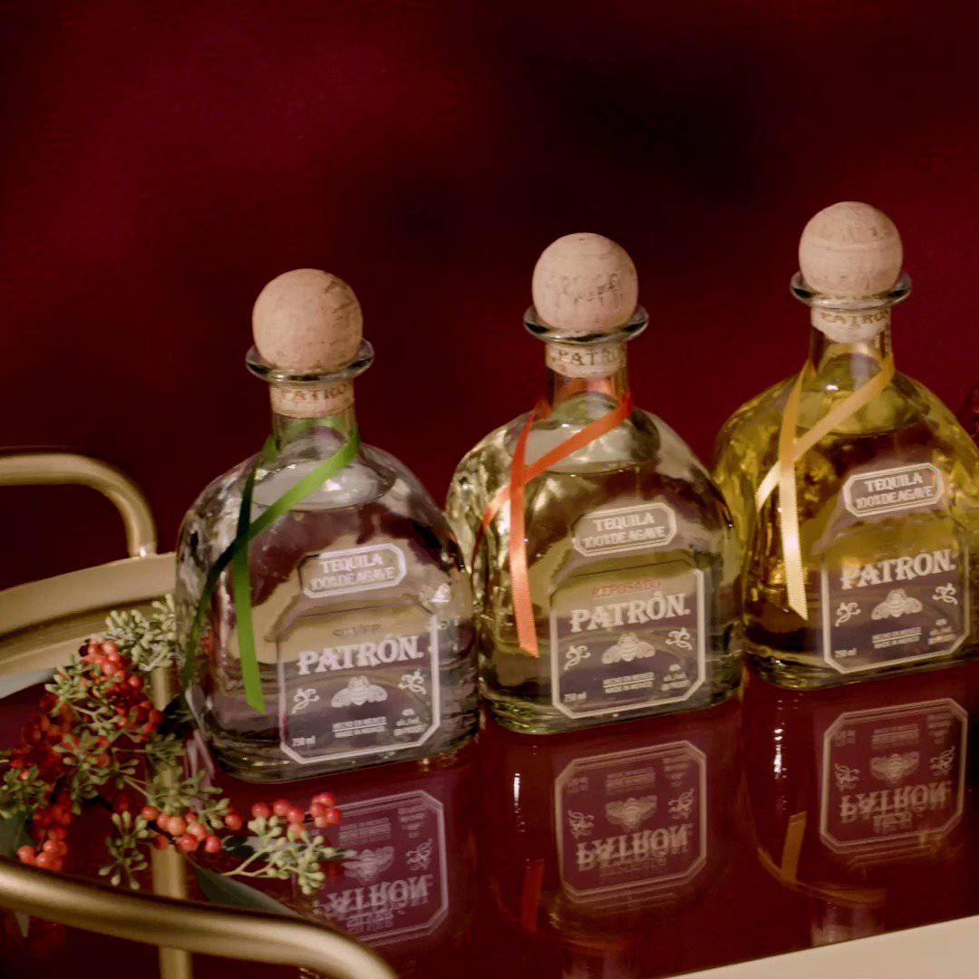 Patron Tequila Collection Illuminated Background