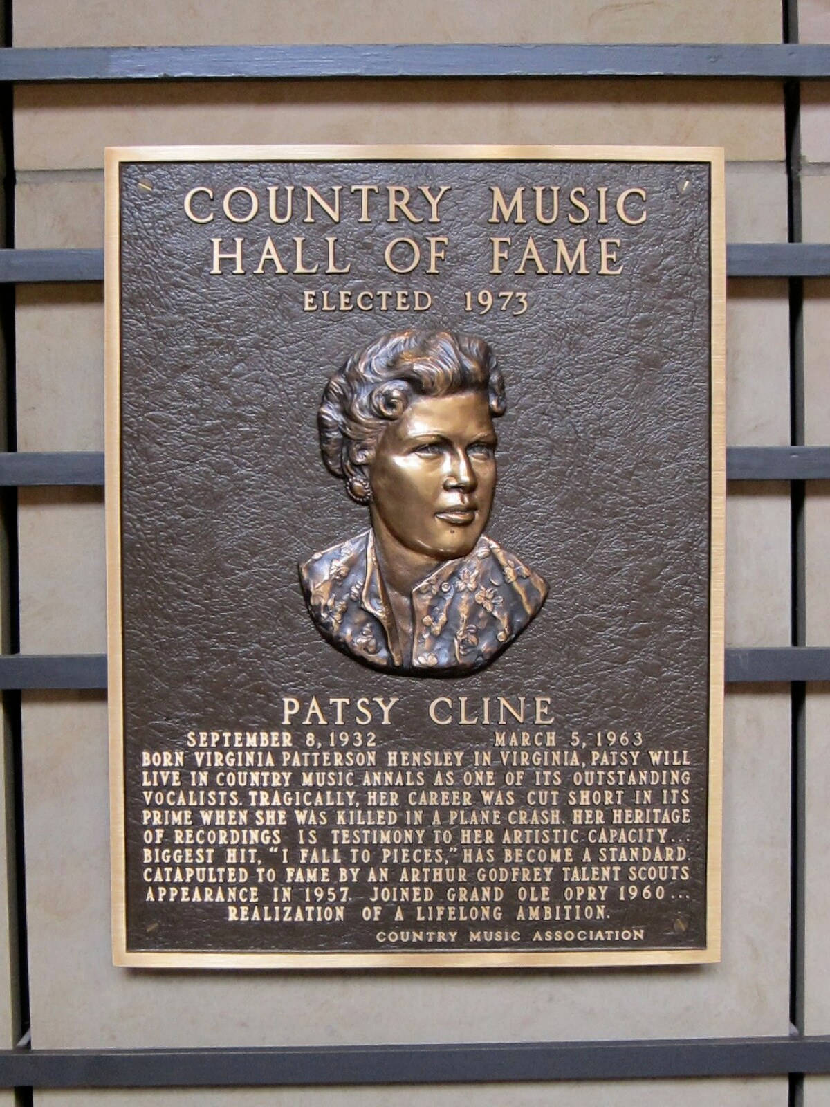 Patsy Cline - A Luminous Talent In Country Music Background