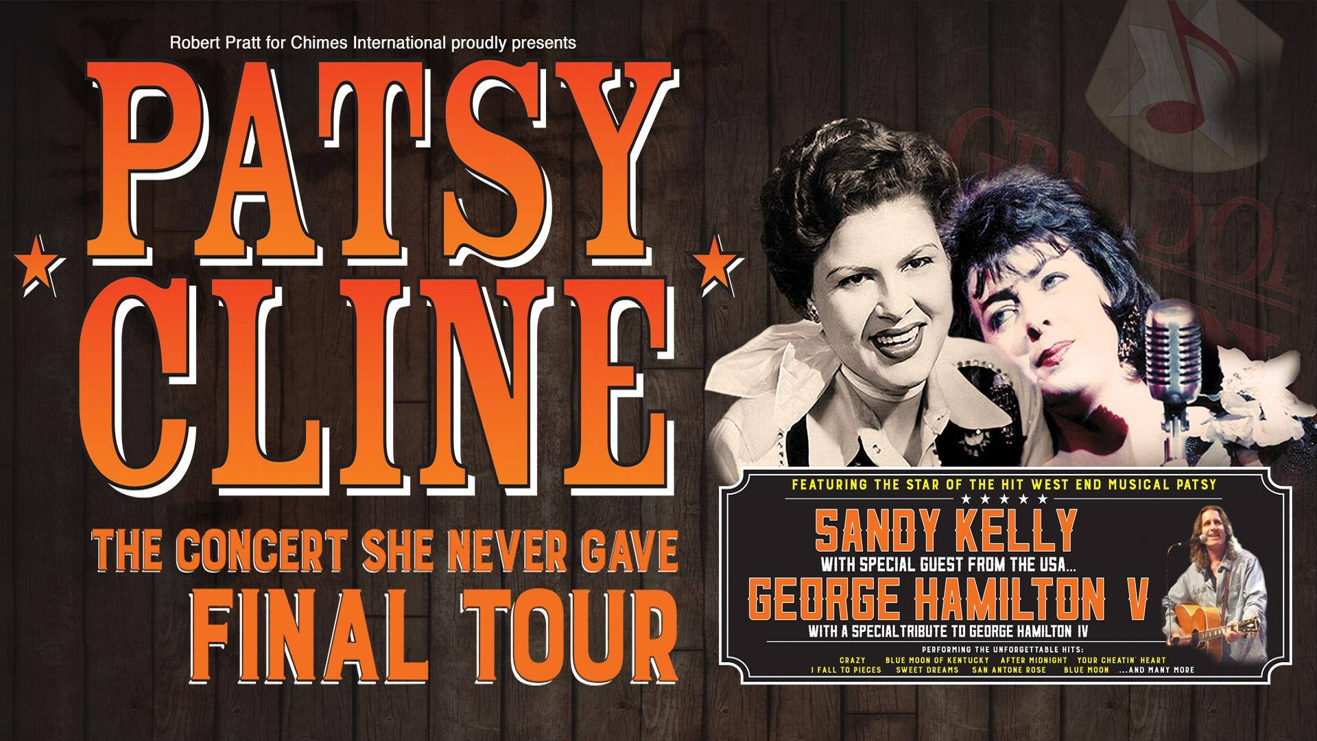 Patsy Cline Final Tour Background