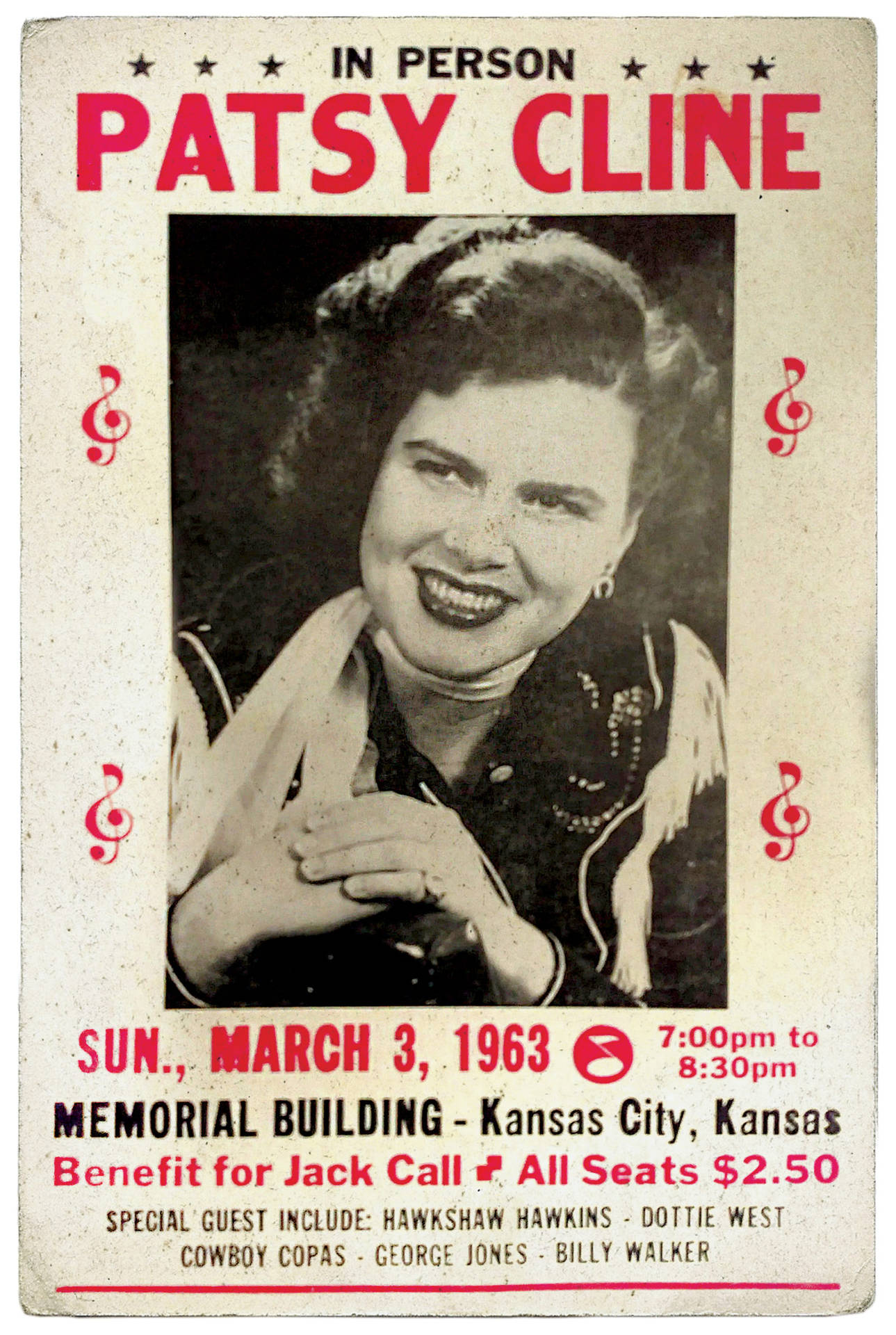 Patsy Cline Vintage Poster