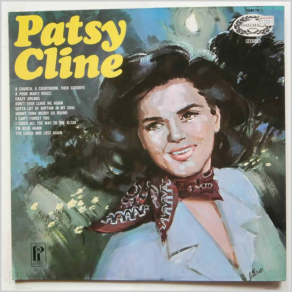 Patsy Cline Vinyl Cover Background