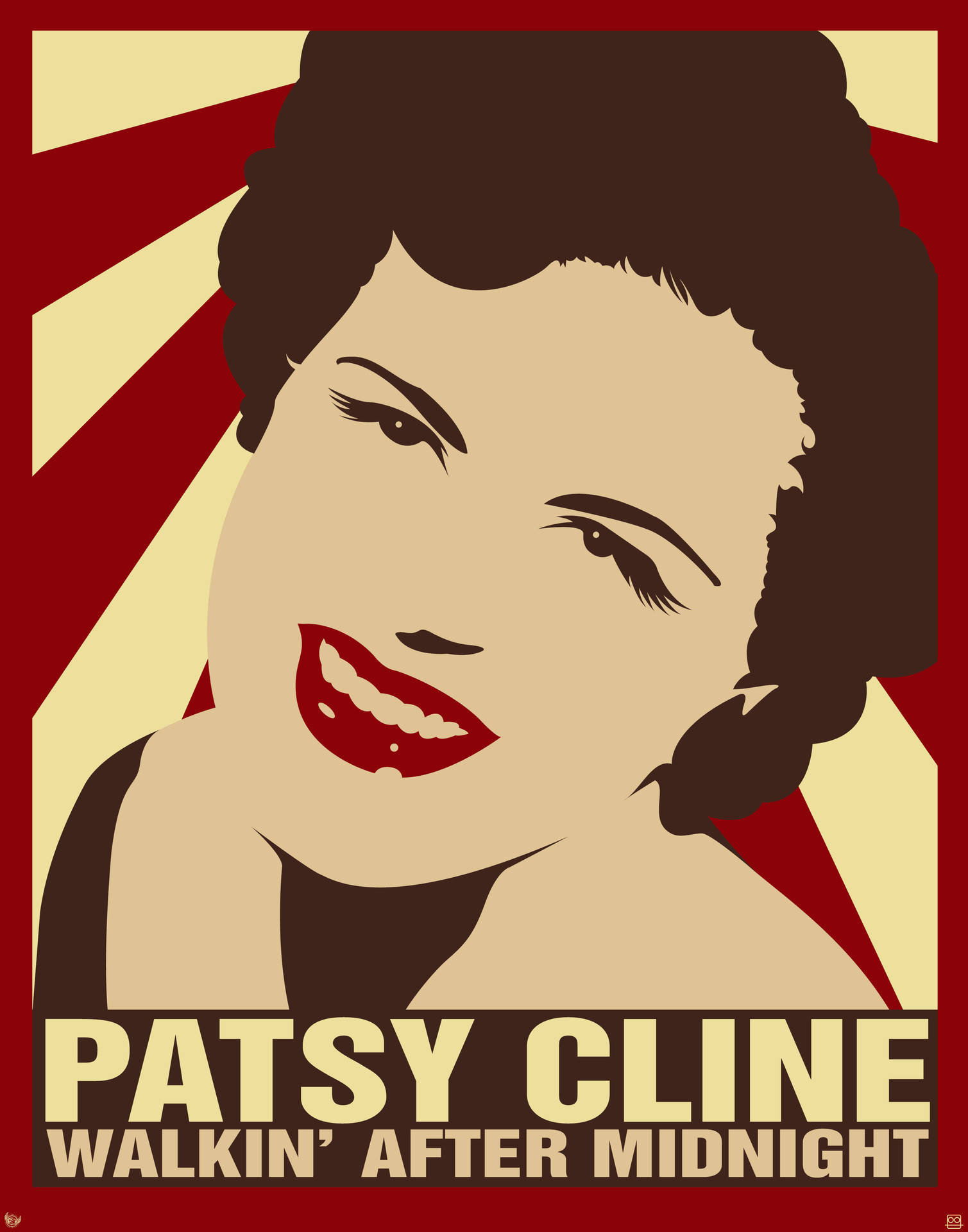 Patsy Cline Walkin' After Midnight Background