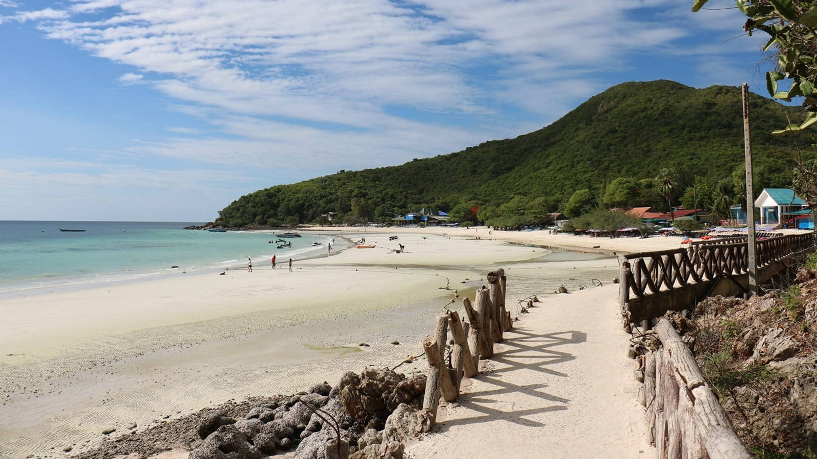 Pattaya Beach Shore Background