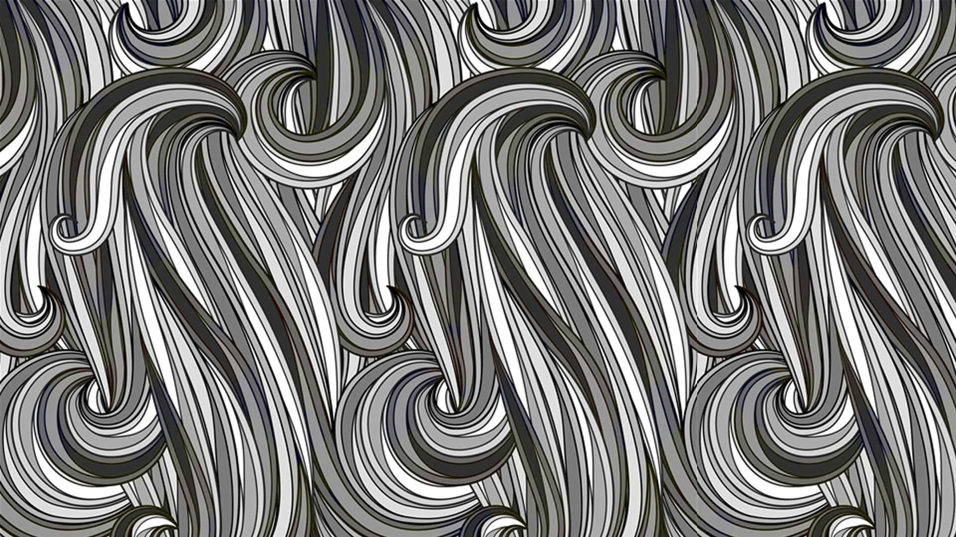 Pattern Black And White Abstract