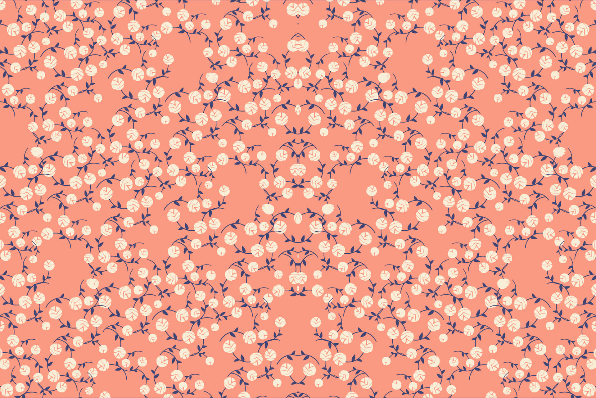 Pattern Desktop Pink Flower Aesthetic