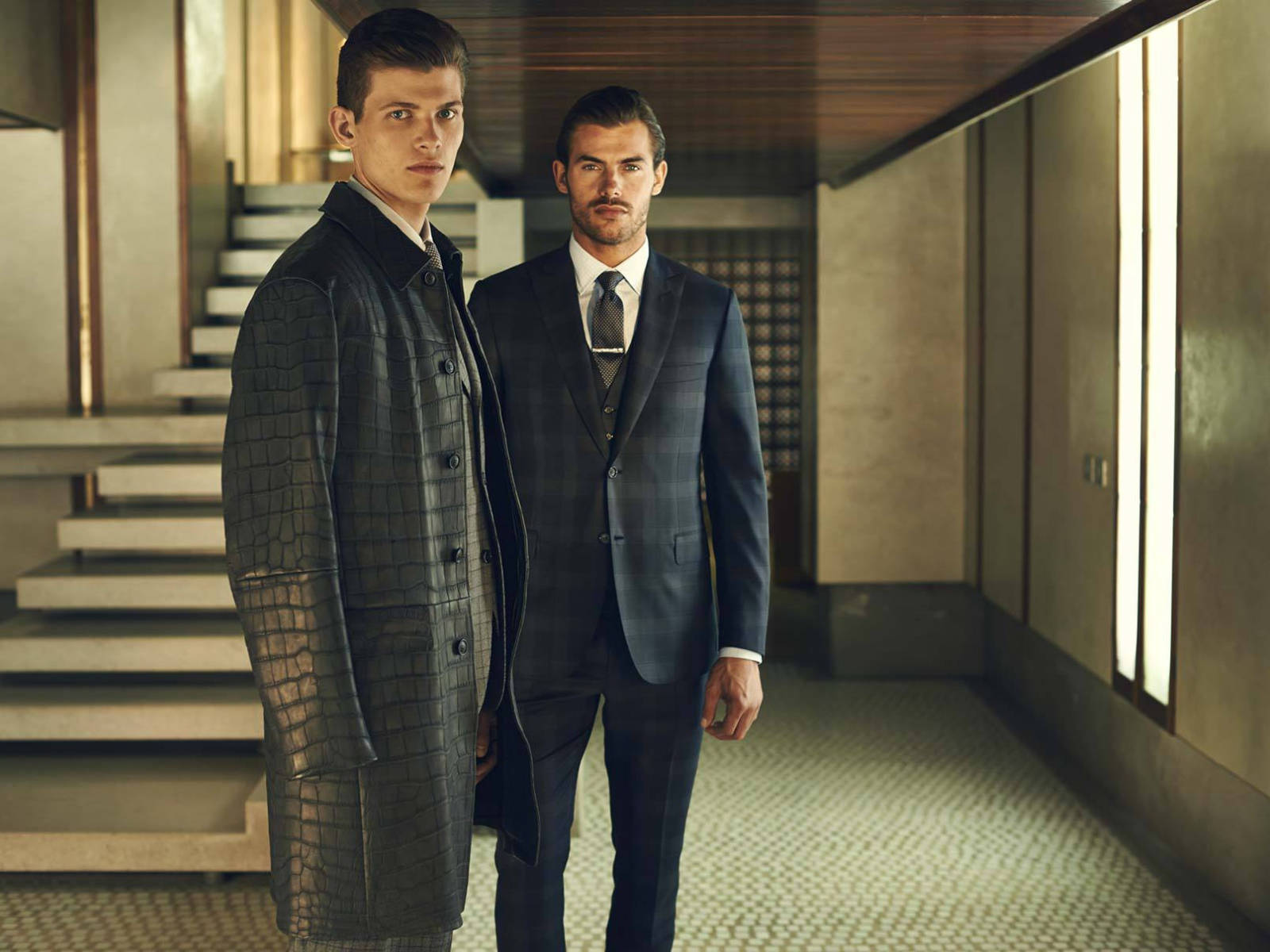 Patterned Brioni Suits