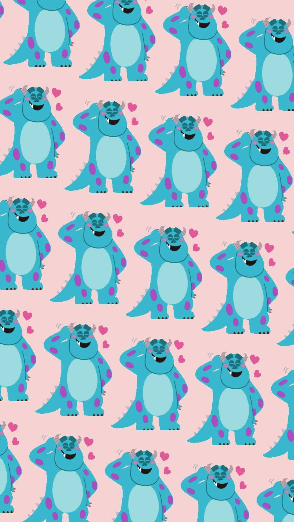 Patterned Sulley Monster