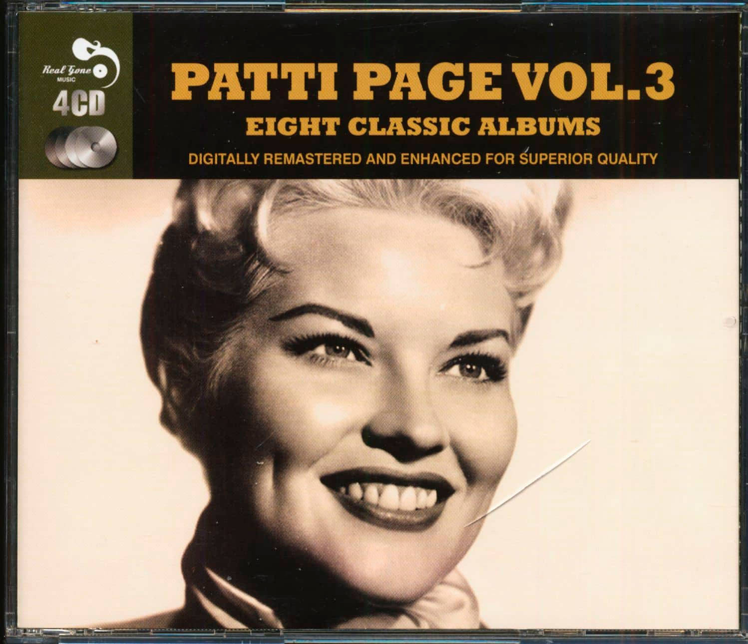 Patti Page Eight Classic Albums Background